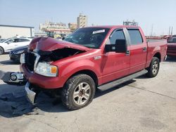 Salvage cars for sale at New Orleans, LA auction: 2008 Ford F150 Supercrew