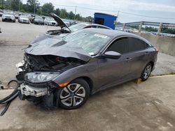 Salvage cars for sale at Lawrenceburg, KY auction: 2017 Honda Civic LX
