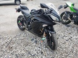 Salvage cars for sale from Copart Louisville, KY: 2014 Kawasaki EX300 A