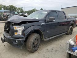 Salvage trucks for sale at Spartanburg, SC auction: 2016 Ford F150 Supercrew
