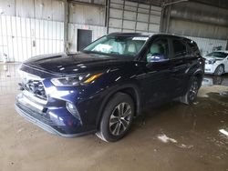 Salvage cars for sale at Des Moines, IA auction: 2023 Toyota Highlander Hybrid XLE