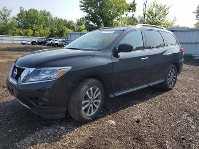 Salvage cars for sale from Copart Columbia Station, OH: 2013 Nissan Pathfinder S