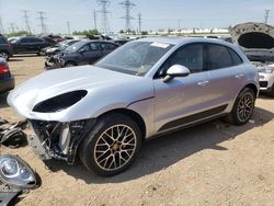 Salvage cars for sale at Elgin, IL auction: 2017 Porsche Macan S