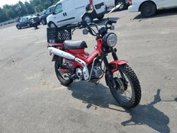Salvage cars for sale from Copart Windham, ME: 2022 Honda CT125 A