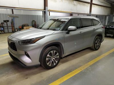 Salvage cars for sale from Copart Mocksville, NC: 2021 Toyota Highlander XLE