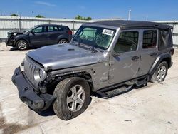 Jeep salvage cars for sale: 2018 Jeep Wrangler Unlimited Sport