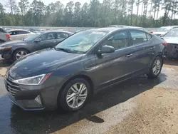 Salvage cars for sale at Harleyville, SC auction: 2020 Hyundai Elantra SEL