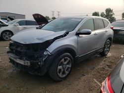 Salvage cars for sale at Elgin, IL auction: 2019 Honda CR-V EX