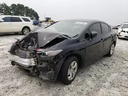 Salvage cars for sale at Loganville, GA auction: 2015 Honda Civic LX