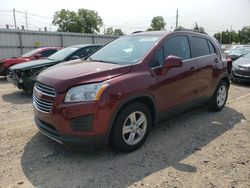 Salvage cars for sale at Lansing, MI auction: 2016 Chevrolet Trax 1LT