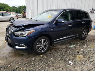 Salvage cars for sale from Copart Windsor, NJ: 2017 Infiniti QX60