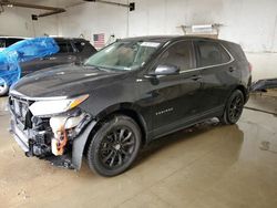 Salvage cars for sale at Portland, MI auction: 2018 Chevrolet Equinox LT