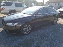 Salvage cars for sale from Copart York Haven, PA: 2018 Lincoln MKZ Premiere