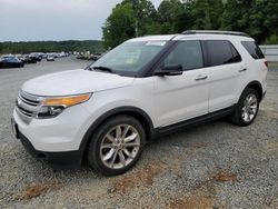 Salvage cars for sale at Concord, NC auction: 2013 Ford Explorer XLT