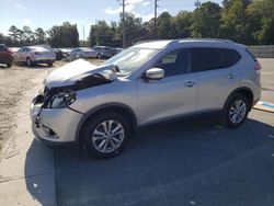 Salvage cars for sale from Copart Savannah, GA: 2016 Nissan Rogue S