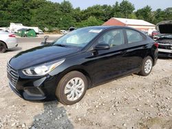 Salvage cars for sale at Mendon, MA auction: 2022 Hyundai Accent SE