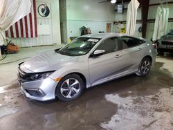 Vehiculos salvage en venta de Copart Leroy, NY: 2021 Honda Civic LX