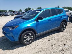 Salvage cars for sale at West Warren, MA auction: 2018 Toyota Rav4 LE