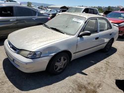 Salvage cars for sale from Copart San Martin, CA: 2000 Toyota Corolla VE