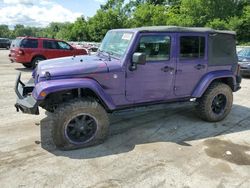 Salvage cars for sale from Copart Ellwood City, PA: 2016 Jeep Wrangler Unlimited Sahara