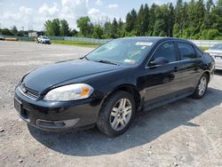 Chevrolet salvage cars for sale: 2011 Chevrolet Impala LT