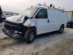 Salvage trucks for sale at Seaford, DE auction: 2009 Chevrolet Express G2500