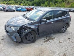 Salvage cars for sale from Copart Hurricane, WV: 2017 Toyota Rav4 LE