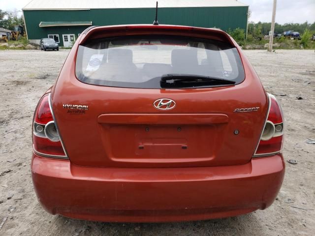 2010 Hyundai Accent Blue