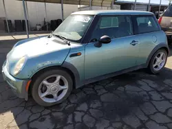 Salvage cars for sale at Fresno, CA auction: 2002 Mini Cooper