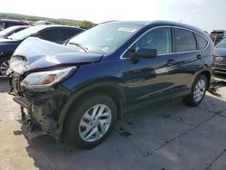 Salvage cars for sale at Grand Prairie, TX auction: 2015 Honda CR-V EXL