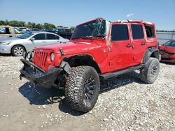 Salvage cars for sale from Copart Cahokia Heights, IL: 2014 Jeep Wrangler Unlimited Sahara