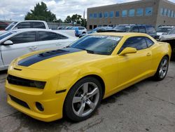 Salvage cars for sale from Copart Littleton, CO: 2011 Chevrolet Camaro 2SS