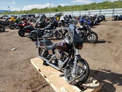 Salvage cars for sale from Copart Colorado Springs, CO: 2005 Harley-Davidson Fxdwg
