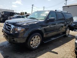 Salvage cars for sale at Chicago Heights, IL auction: 2011 Ford Expedition EL Limited