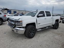 Salvage cars for sale from Copart Haslet, TX: 2017 Chevrolet Silverado C1500 LTZ