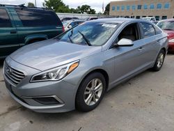 Salvage vehicles for parts for sale at auction: 2016 Hyundai Sonata SE