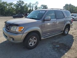Salvage cars for sale from Copart Baltimore, MD: 2001 Toyota Sequoia SR5