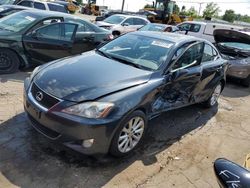 Salvage cars for sale at Chicago Heights, IL auction: 2008 Lexus IS 250