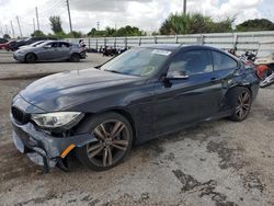 Vehiculos salvage en venta de Copart Miami, FL: 2014 BMW 435 XI