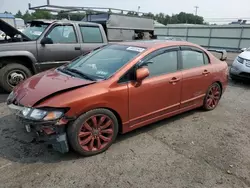 Honda Civic salvage cars for sale: 2009 Honda Civic SI