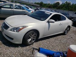 Vehiculos salvage en venta de Copart Memphis, TN: 2009 Infiniti G37 Base