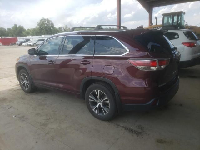 2016 Toyota Highlander XLE