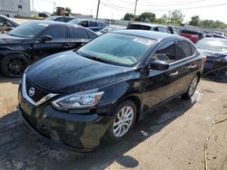 Vehiculos salvage en venta de Copart Chicago Heights, IL: 2018 Nissan Sentra S