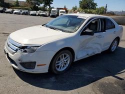 Salvage cars for sale from Copart San Martin, CA: 2012 Ford Fusion S