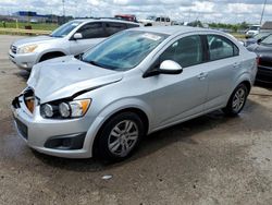 Salvage cars for sale at Woodhaven, MI auction: 2012 Chevrolet Sonic LS