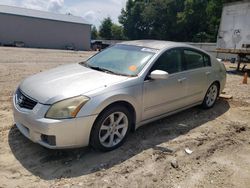 Salvage cars for sale from Copart Midway, FL: 2007 Nissan Maxima SE
