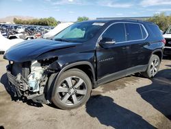 Salvage cars for sale at Las Vegas, NV auction: 2021 Chevrolet Traverse LT