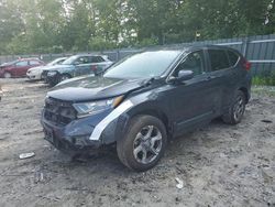 Salvage cars for sale at Candia, NH auction: 2018 Honda CR-V EXL