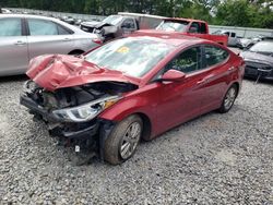 Salvage cars for sale at North Billerica, MA auction: 2016 Hyundai Elantra SE