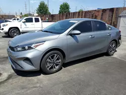 Salvage cars for sale at Wilmington, CA auction: 2022 KIA Forte FE